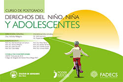 CURSO DE POSGRADO “DERECHOS DEL NIÑO, NIÑA Y ADOLESCENTES”